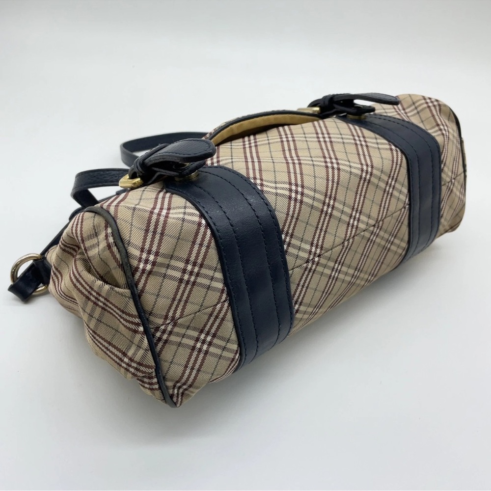 Burberry Blue Label canvas and leather cross body bag - Picture 7 of 16
